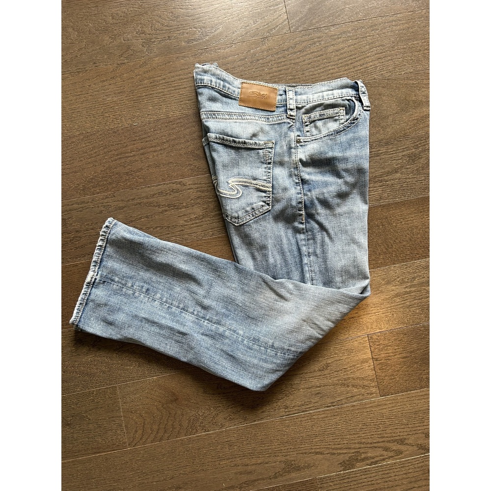 Silver Jeans Co. Zac Relaxed Straight Jeans 31x32 – Light Wash